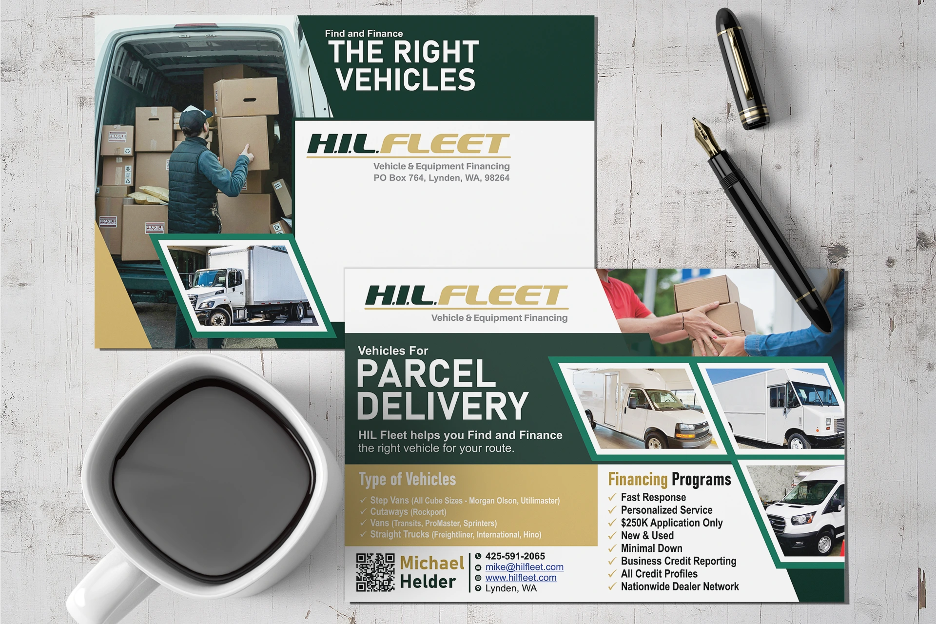 David Arthur Design - Direct Mail Postcard Design