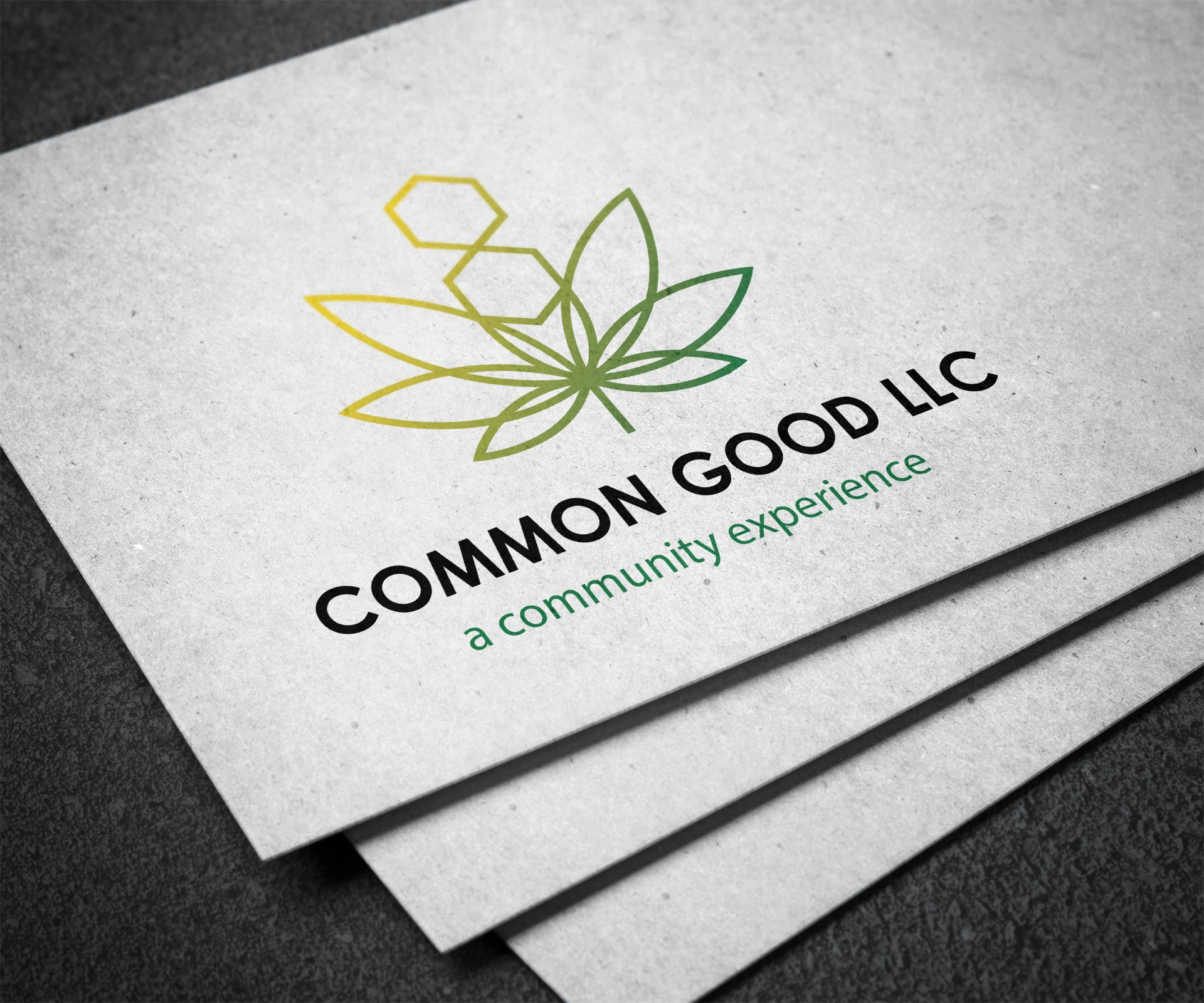 Common Good LLC Logo Graphic Design