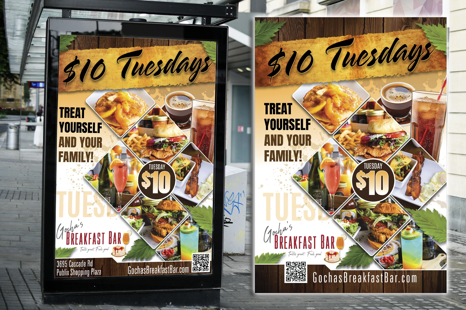 Bus Shelter Graphic Designs