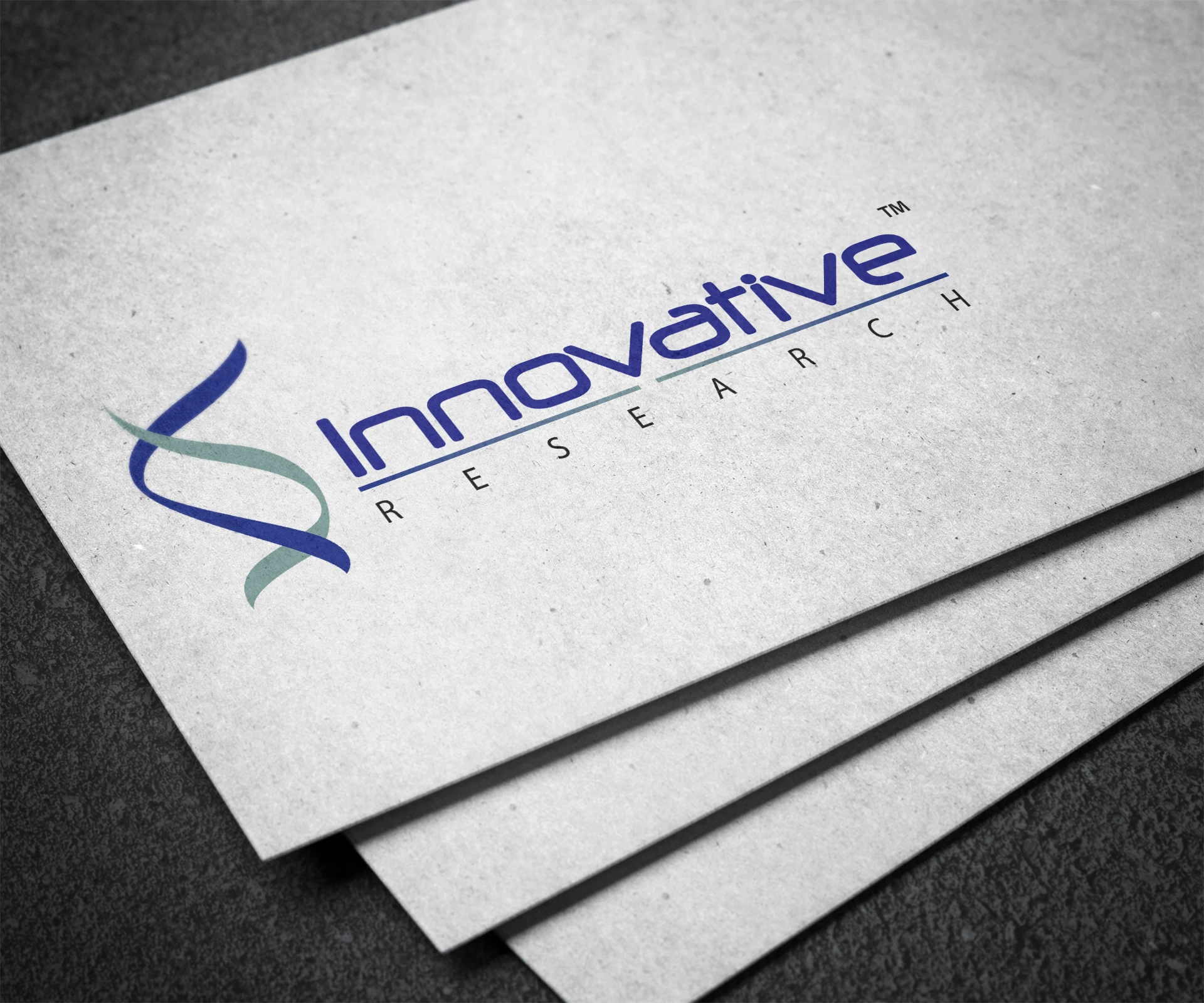 Innovative Research Logo Graphic Design