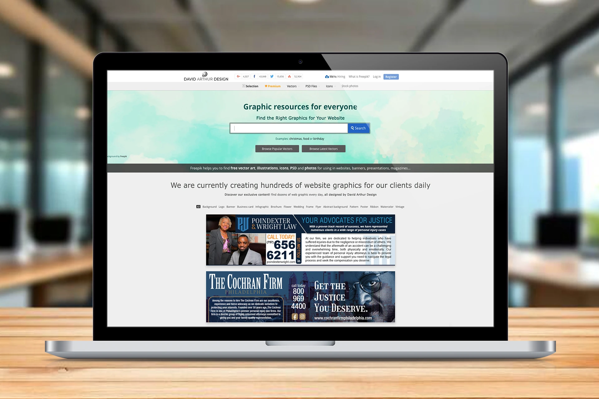Law Offices Website Banner Designs