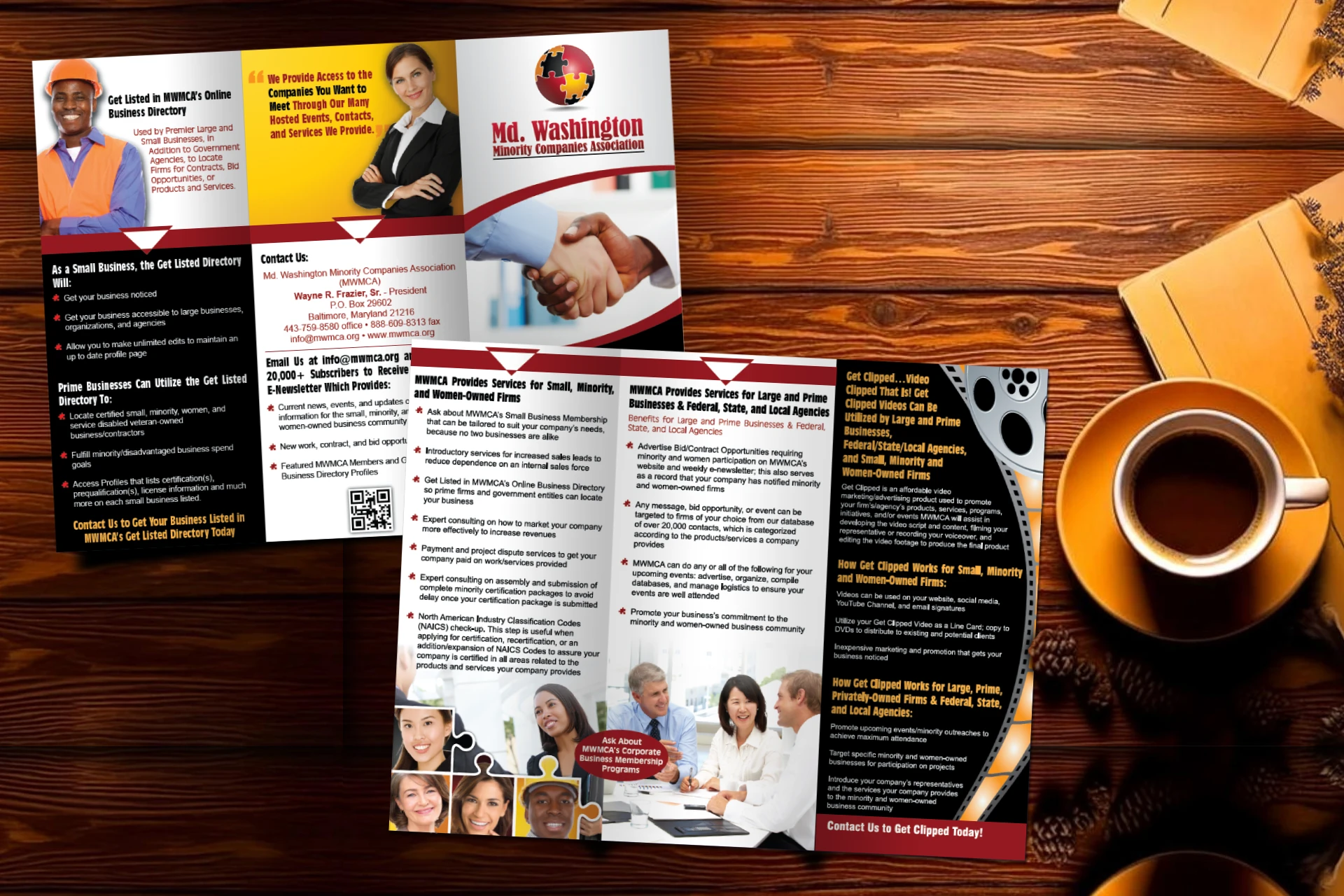 MWMCA Brochure Graphic Design Services