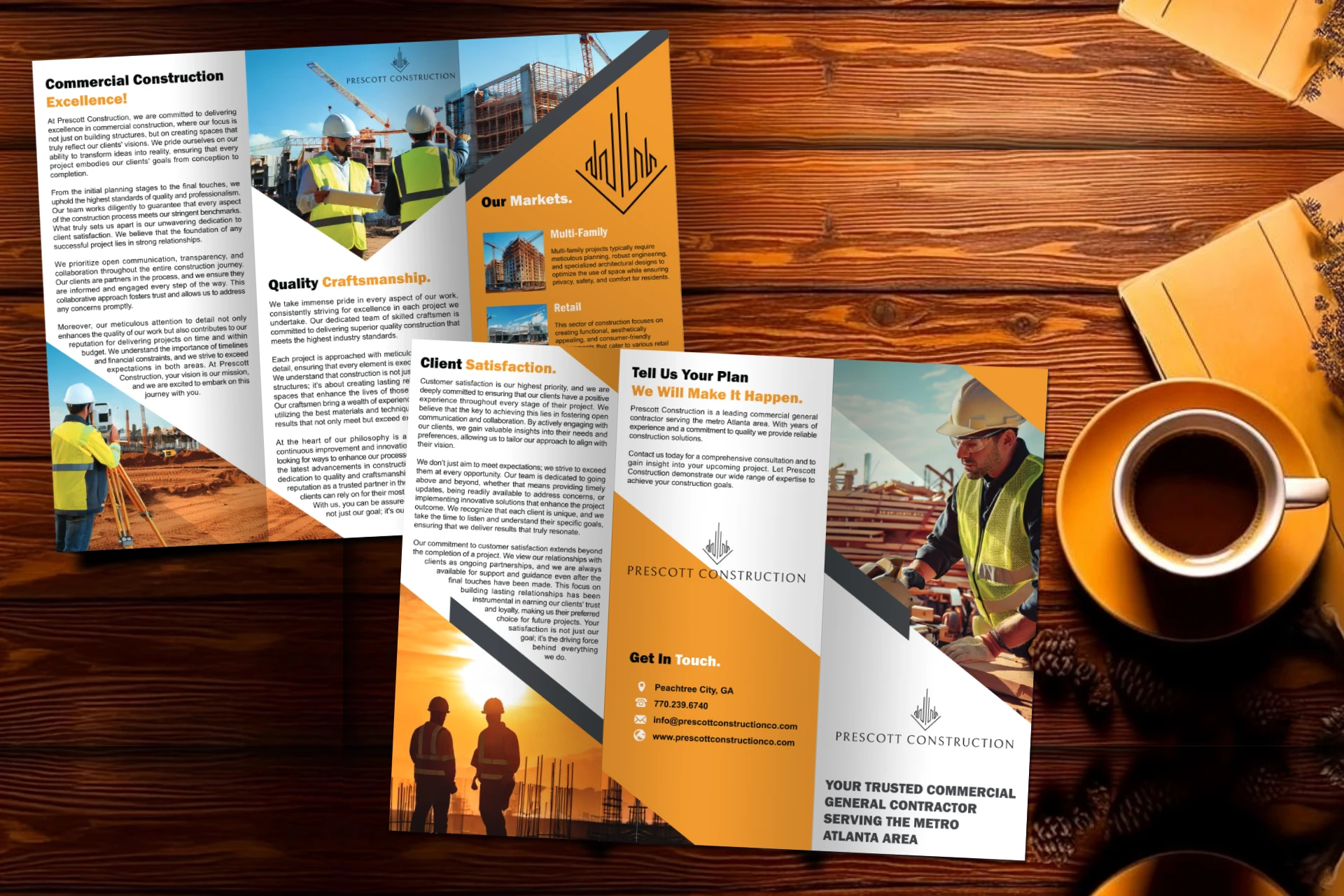 Tri-Fold Brochure Graphic Design