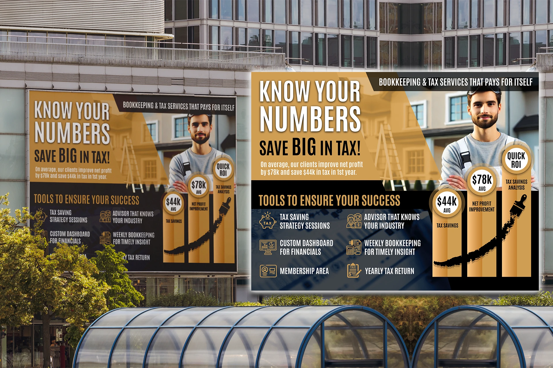 Large Format Banner and Billboard Graphic Design