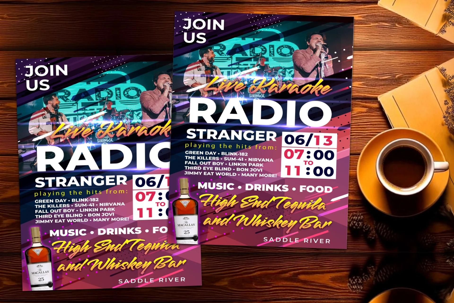 Radio Stranger Flyer Design