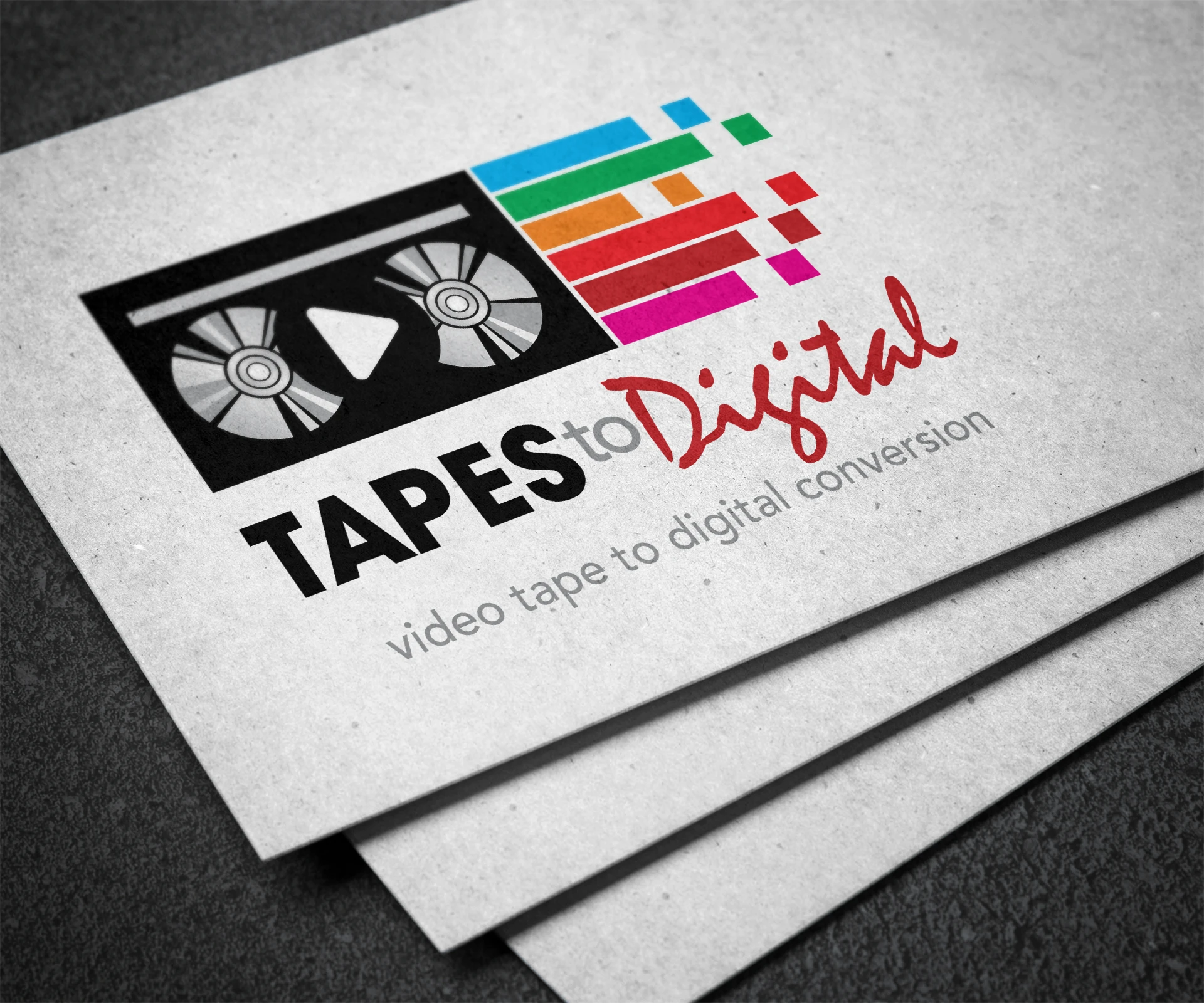 Tapes to Digital Logo Design Services