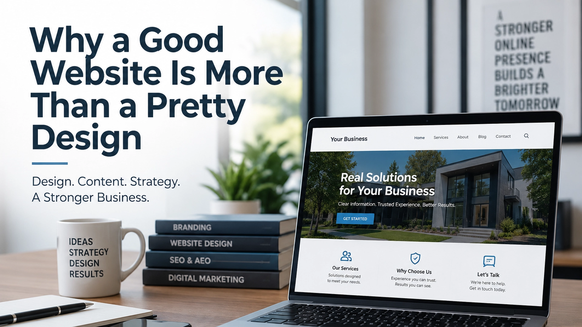 why a good website is more than a pretty design